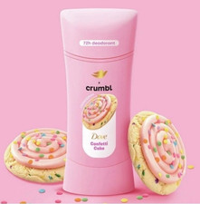 Crumbl x Dove Confetti Cake Deodorant Sealed New Ships Fast 