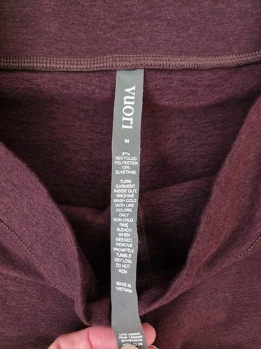 VUORI Granite High Waist Flare Pants WOMENS MEDIUM Cerise Heather - Picture 5 of 9