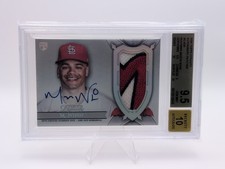 2024 Topps Dynasty Masyn Winn Dynastic Deed Silver Patch Auto 5/5 BGS 9.5