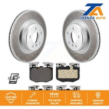 Front Coated Disc Brake Rotors And Ceramic Pads Kit For Toyota GR Supra