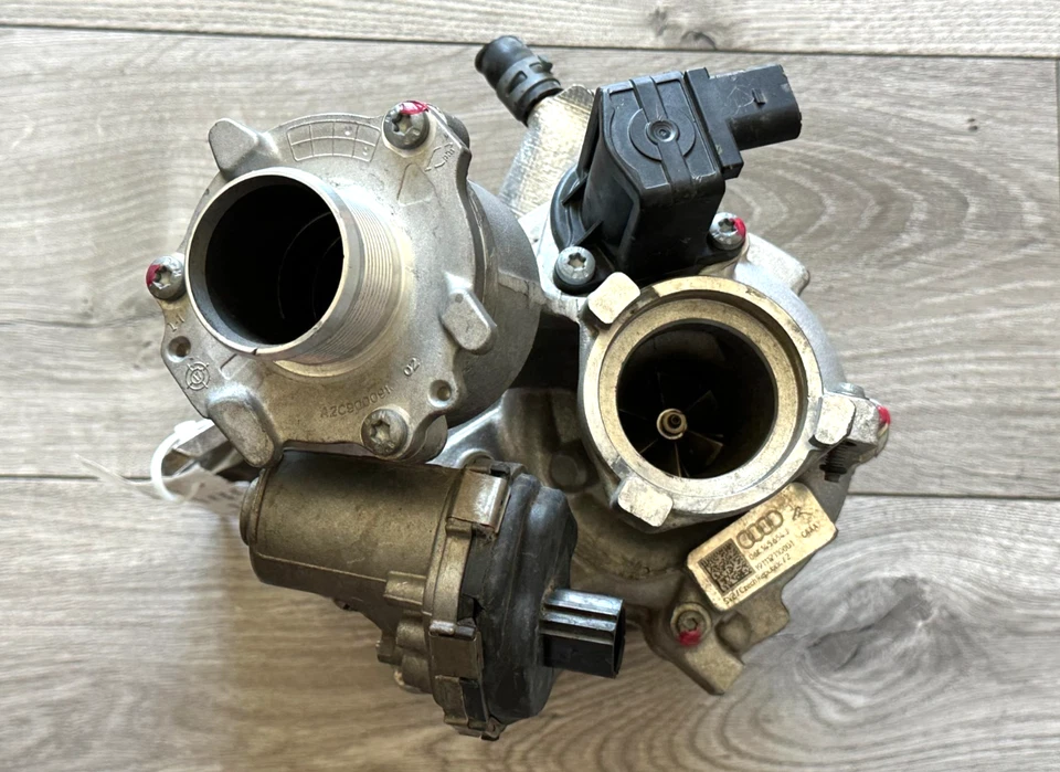 Turbocompresor Audi A3 2017 2018 2019 59 k millas, 06 K145654J, original OEM Foto 2 de 4