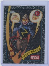 2025 Topps Chrome Comics Spider Web Refractor /399 Cadet Marvel #88
