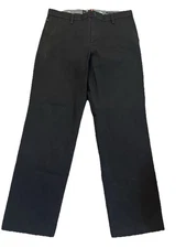 Dockers Men’s Black Flex Fit Dress Pants Size 36x34 Stretch Waist
