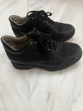 Scarpe hogan store Taglia 40/41 Tessuto Pelle & Fibra Colore Nera