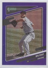 2021 Panini Donruss Variation Holo Purple Lucas Giolito (Big Foot) #90 07qq