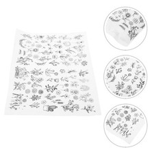  Embroidery Pattern Stabilizers Patterns Water Soluble Film Wash Away