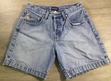 Vintage Guess Jean Shorts Womens 26 Blue Cotton Denim Y2K Medium Wash