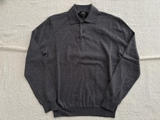 A.P.C. Men's Sweater Size Medium Wool Gray Lightweight