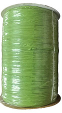 Green Wraphia Ribbon 100 yds - Jungle Green Matte Raffia for Gift, Floral, Craft