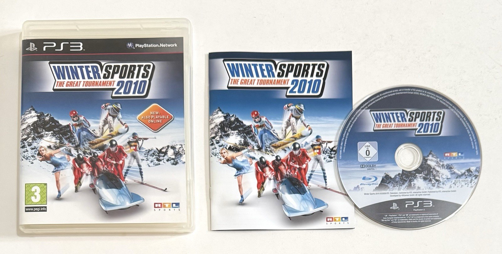 Winter Sports 2010: The Great Tournament Sony PlayStation 3 PS3 Complete PAL