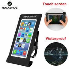 ROCKBROS Waterproof Phone Bag Motorbike Bike Bicycle Phone Mount Case Holder