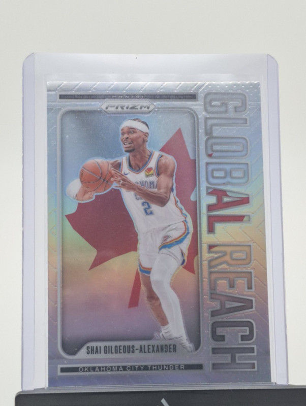 2024-25 Panini Prizm - Global Reach Shai Gilgeous-Alexander #6 Silver Prizm