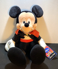 Disney Vampire Mickey Sega Trick Or Treat Plush Stuffed Animal 16" With Tags