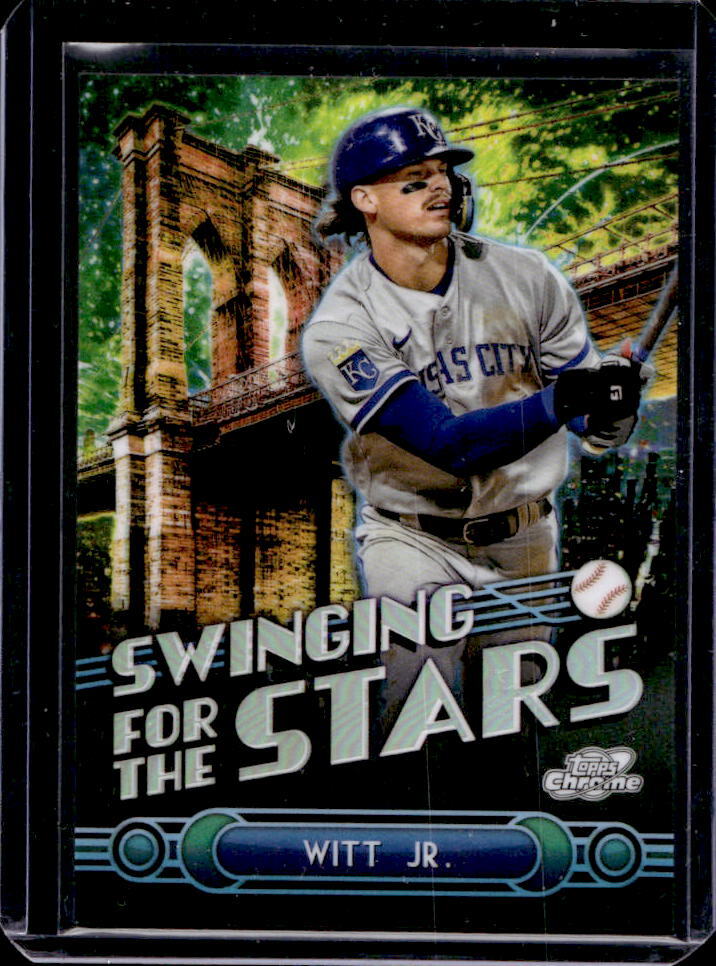 2024 Topps Chrome Bobby Witt Jr. Swinging for the Stars #STS-17 Royals