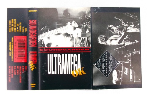Ultramega OK Soundgarden Audio Cassette Tape 1988 Alternative Grunge Music SST - Picture 7 of 8