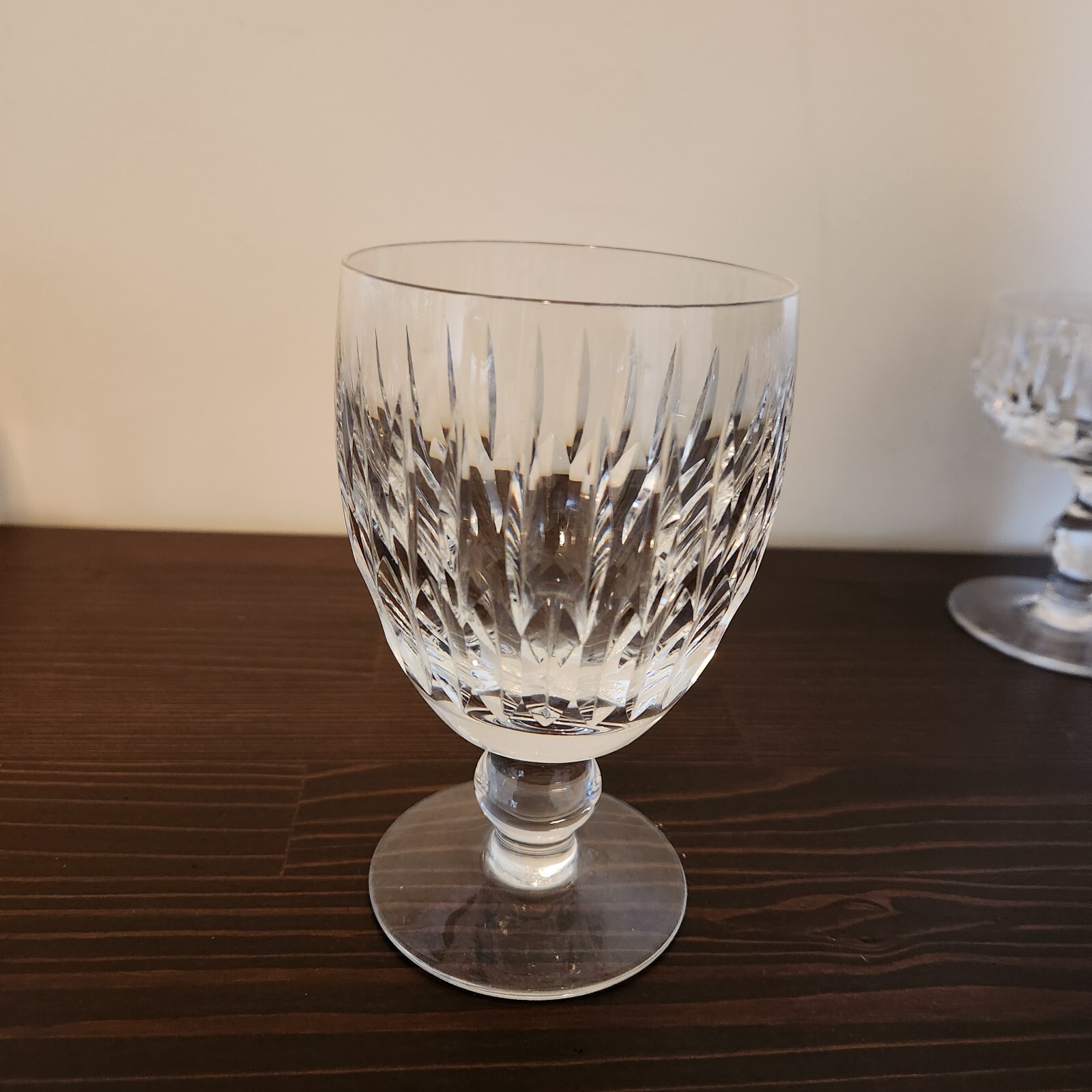 Waterford Crystal Maureen Pattern Water Goblet Coupe Glass 5 1/4" eBay