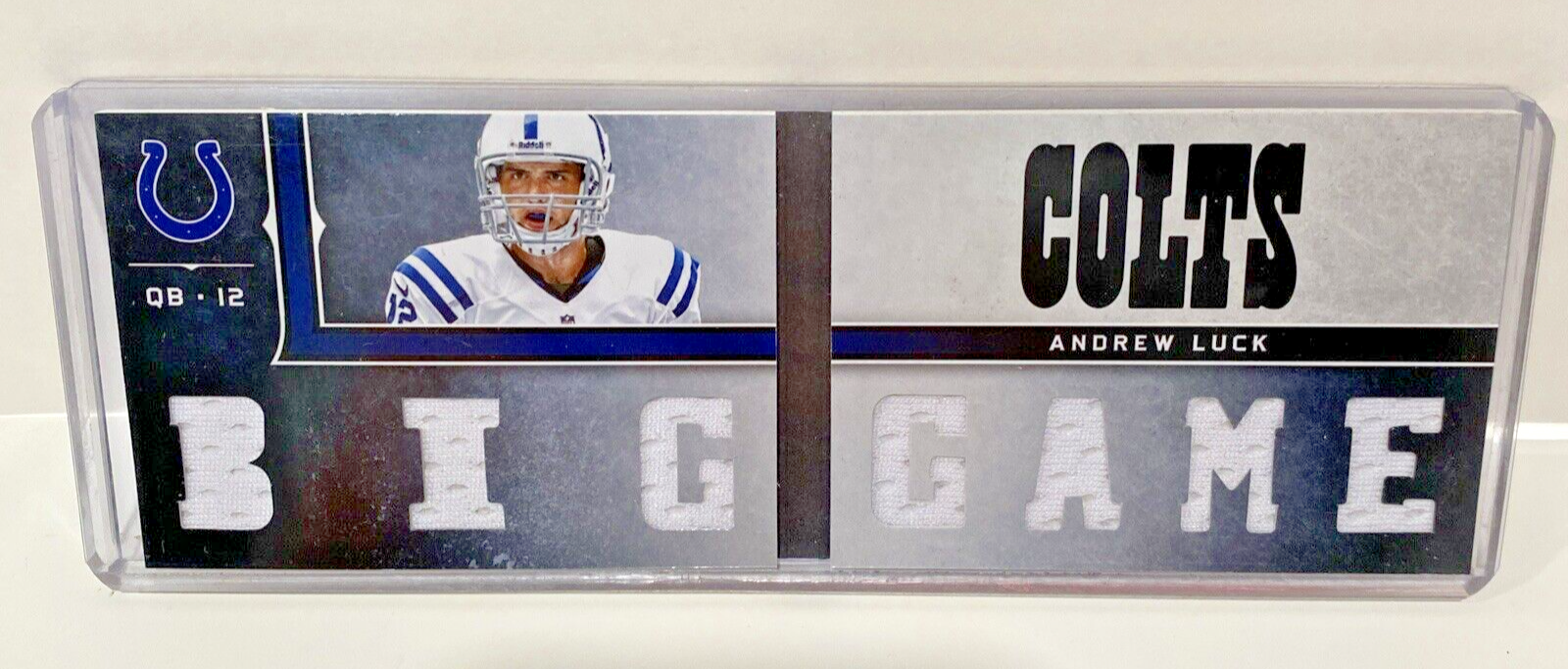 ANDREW LUCK 2013 PANINI PLAYBOOK GAME 7 Piece JERSEY 44/199
