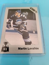 1991 7th Inning Sketch Memorial  CHICOUTIMI SAGUENEENS #27 MARTIN LAVALLEE