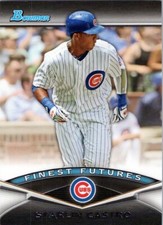 2011 Bowman Finest Futures #FF6 Starlin Castro Chicago Cubs