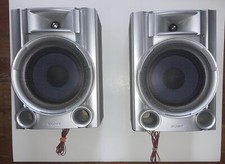 Shelf Speakers Sony SS-EC55S Hi-Fi Portable Wired 6 ohms in Silver