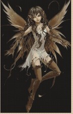 Fairy Counted Cross Stitch CHART No. 8-407/12a