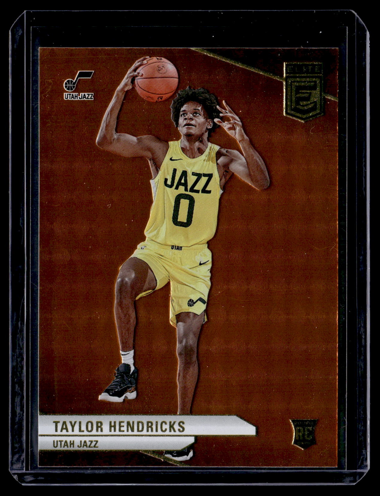 2023-24 Donruss Elite #216 Taylor Hendricks Orange