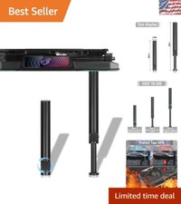 Heavy Duty Adjustable GPU Support Bracket - 4.53" to 8.27" Stability Solution