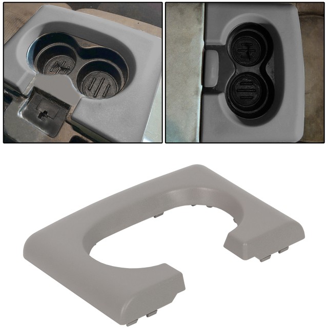 Center Console Cup Holder Pad Grey Gray For 20042014 Ford F150 F150