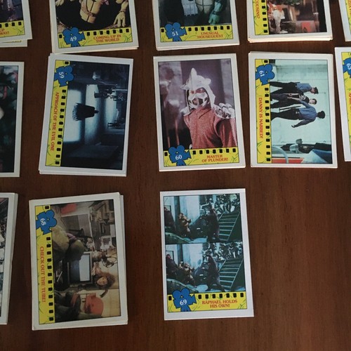 Lot Of 125 Teenage Mutant Ninja Turtles Movie Cards (Numbers 1-69) & Multiples - Picture 12 of 17