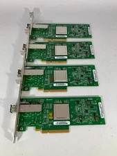 LOT OF 4: QLOGIC QLE2560 PX2810403-21 D SINGLE 1-PORT PCI-e FIBRE CHANNEL 8GBPS