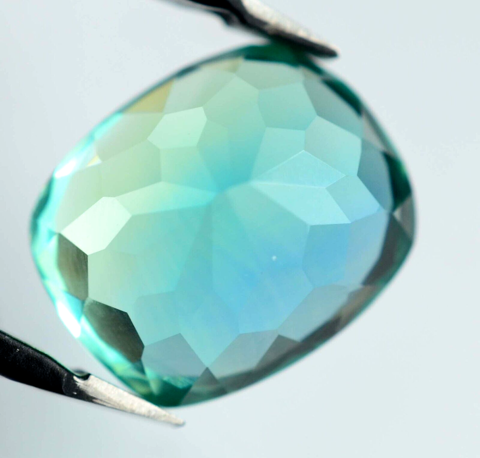 Deep Green Sapphire Cushion 2.71 Ct