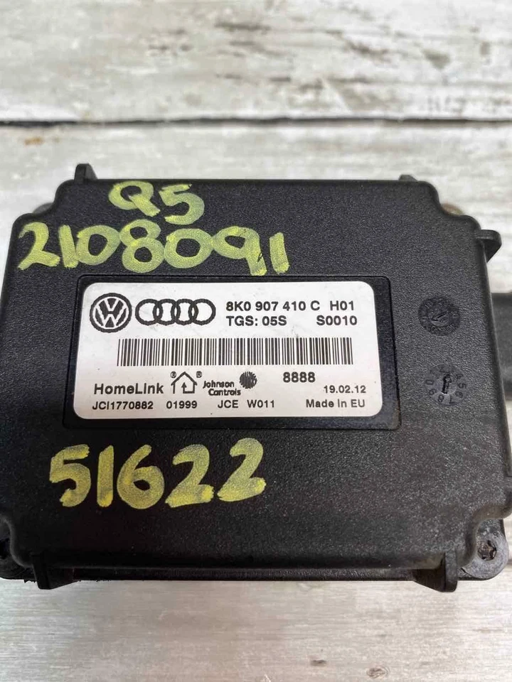 AUDI Q5 2009 2012 conjunto de módulo de control de asistencia al conductor OEM 8K0907410C Foto 3 de 4