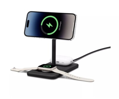 Twelve South HiRise Deluxe 3-in-1 Wireless Charging Stand TS