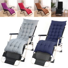 Sun Lounger Cushion Pad Replacement Chair Seat Recliner Garden Outdoor New