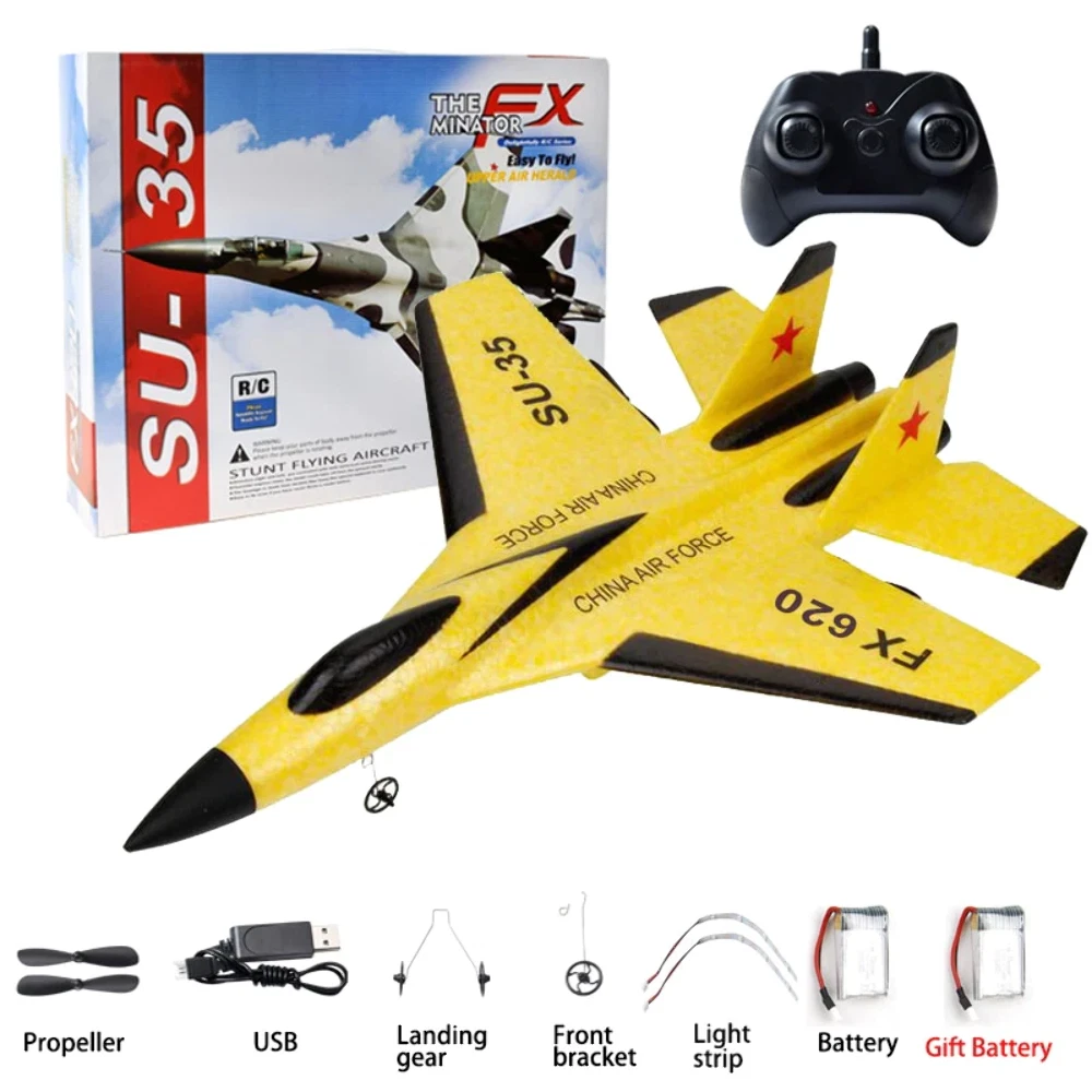 Mini 2 canaux RC hélicoptère plastique bleu usb charge électrique  télécommande avion pour enfants