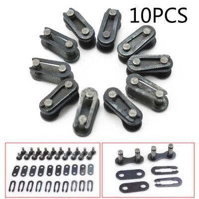 10pcs Bike Bicycle Chain Quick Master Link Joint Connector For 1/2/3 Speed 