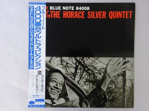 The Horace Quinteto de Plata Finger Poppin' con ~ Blue Note BN 4008 Japón LP OBI - Imagen 1 de 3