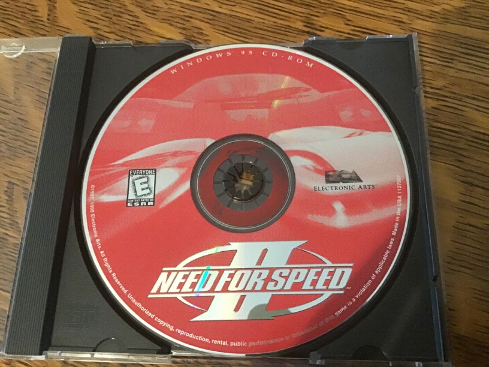 Vintage Computer Game The Need For Speed SE Second Edition PC CD-Rom Disk  Only