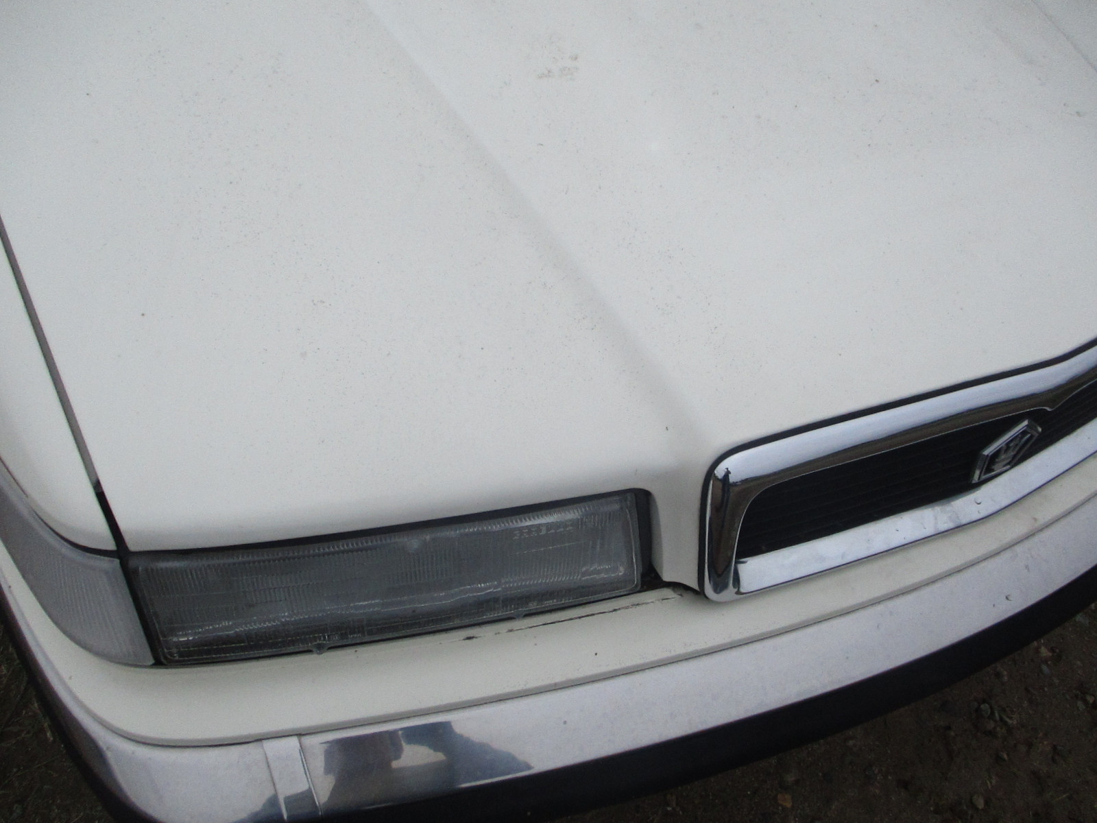 HOOD WHITE CHRYSLER MASERATI TC 89 90 91