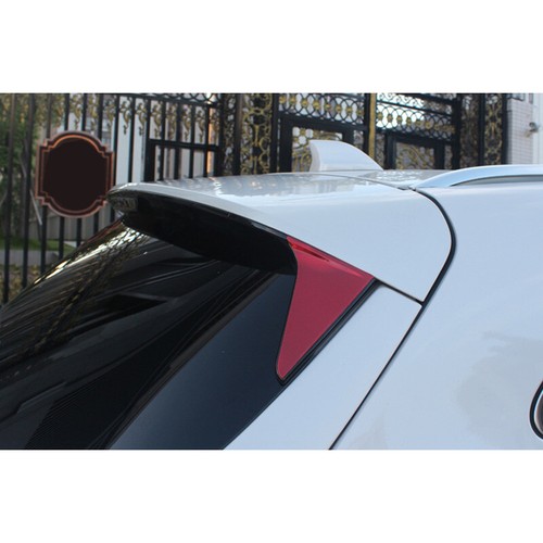 Red Steel Rear Wing Side Spoiler Cover Trim 2PCS Fit For Lincoln MKC ...