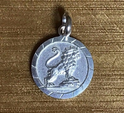 NEW Leo Sterling Silver Zodiac Pendant Horoscope Star Sign Charm ...