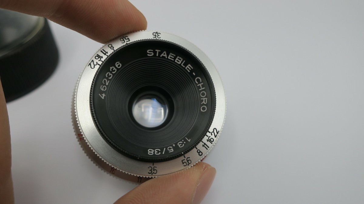 Paxette Ⅱ  Staeble-Choro 38mm F3.5 Braun Staeble Choro 38mm F3.5 Lens For Paxette II & Super