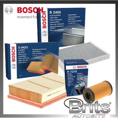 FOR RANGE ROVER EVOQUE TD4 MK1 FL L538 2.0 DIESEL BOSCH FILTER SET SERVICE KIT