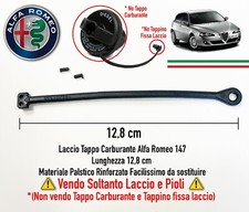 Laccio Filo Cordino Cavetto ripara Tappo carburante Serbatoio ALFA ROMEO 147