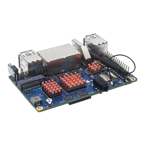 Radiateur Carte Développement Orange Pi RV2 Dissipateur thermique en cuivre pur - Bild 7 von 11
