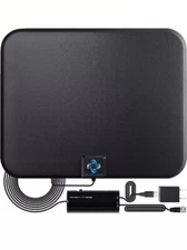 2 Pack Must Have Amplified HD Digital TV Antenna See Description Black 