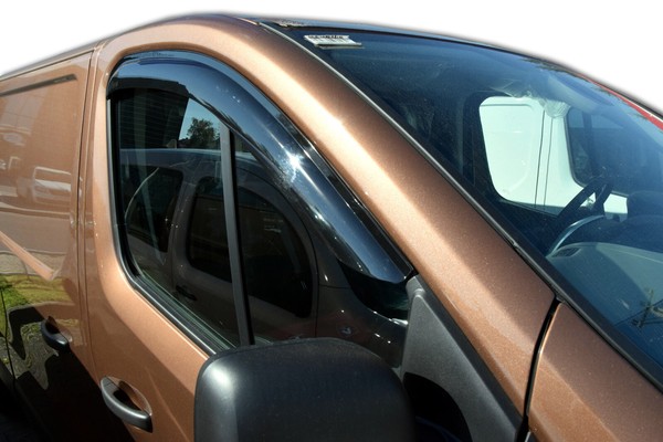 Windabweiser FüR Renault Trafic Ab 2014 2-Tlg Klebende Scoutt-image