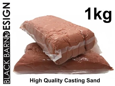 1kg Petrobond Oil Bonded Metal Casting Sand for Gold Silver Delft Style Clay