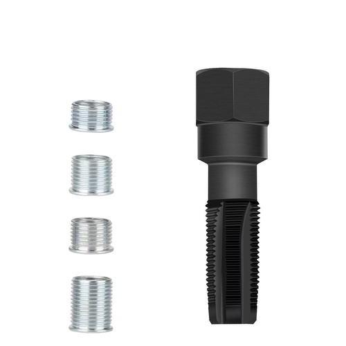 Spark Plug Thread Repair Kit – 14mm Reamer Thread Repair Tool &4 Inserts - Picture 7 of 11