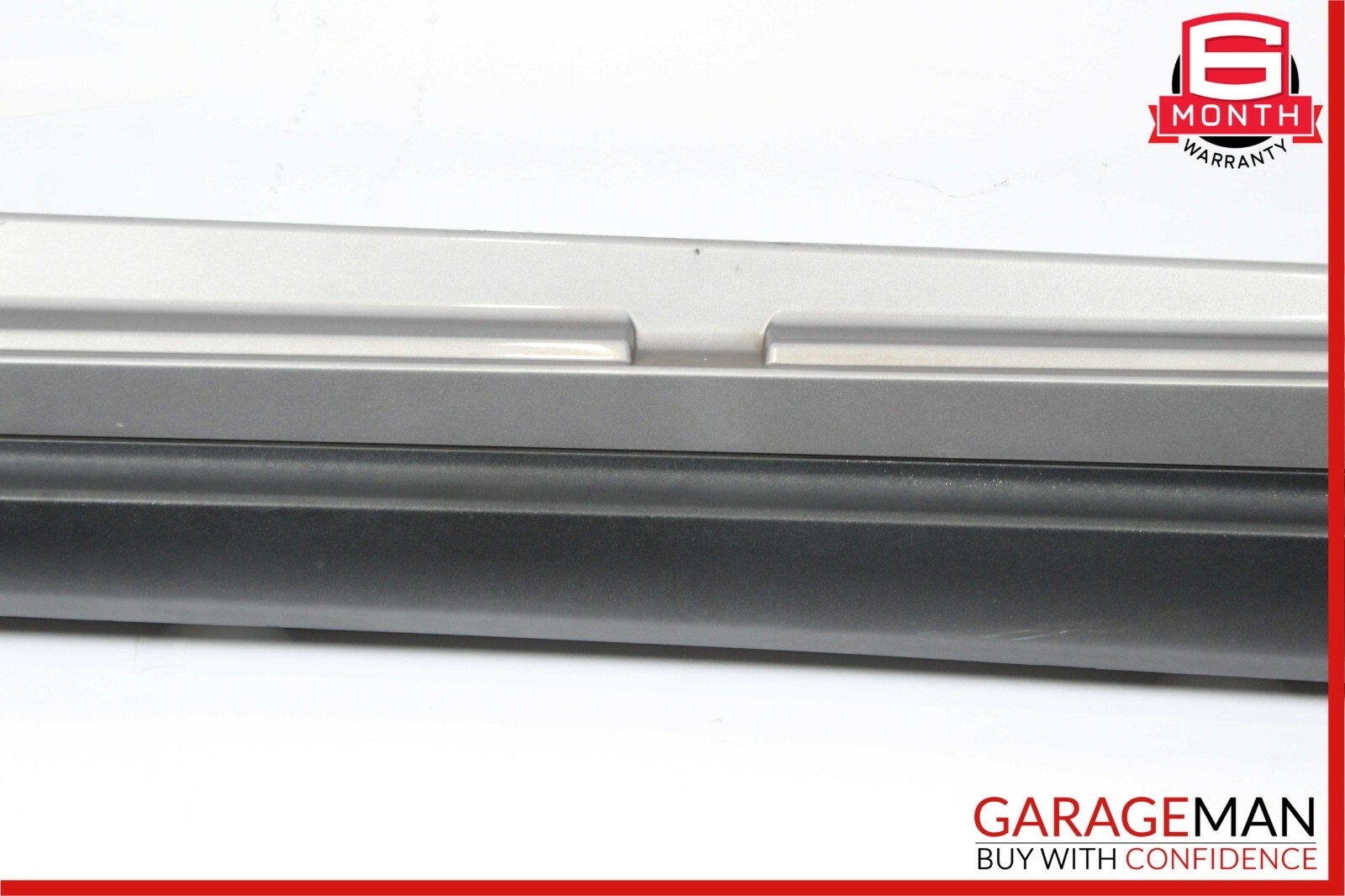 14-17 Maserati Ghibli Left Driver Side Rocker Skirt Molding Trim Panel Silver